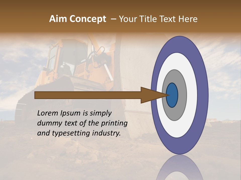 Iron Mover Mining PowerPoint Template