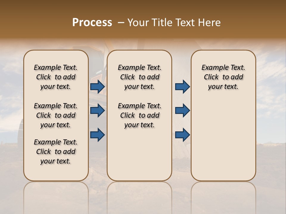Iron Mover Mining PowerPoint Template