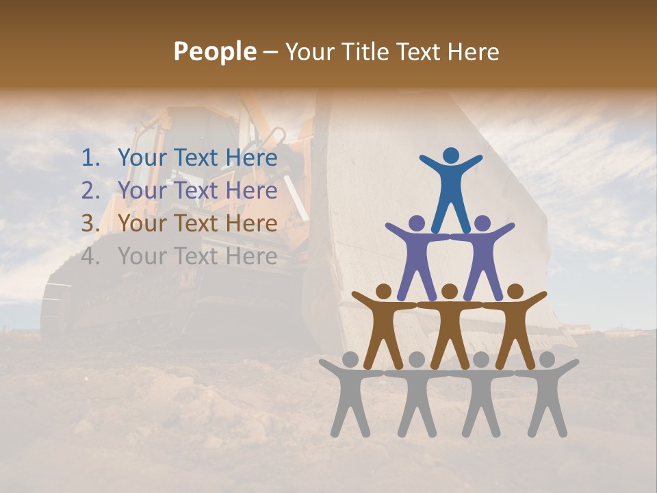 Iron Mover Mining PowerPoint Template