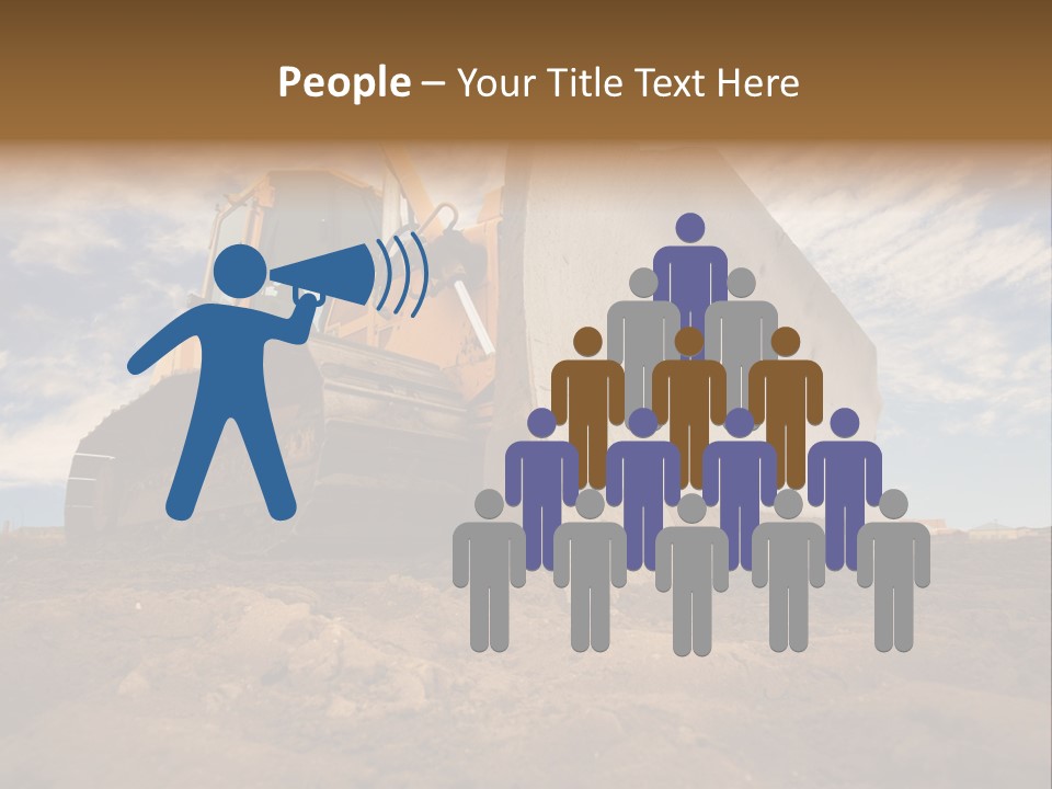 Iron Mover Mining PowerPoint Template