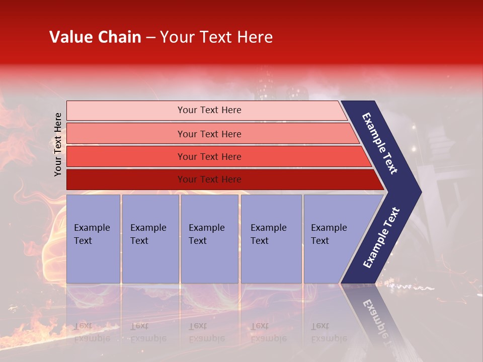 Birds Drive Flammable PowerPoint Template
