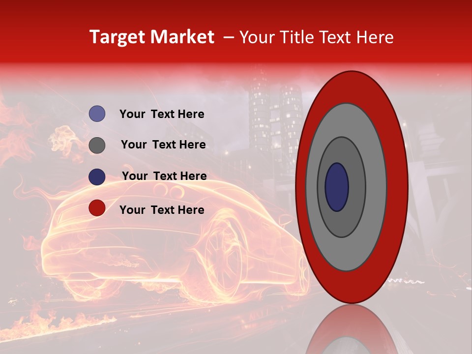 Birds Drive Flammable PowerPoint Template