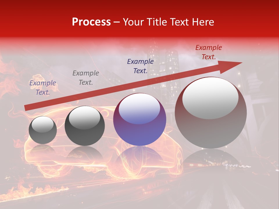 Birds Drive Flammable PowerPoint Template