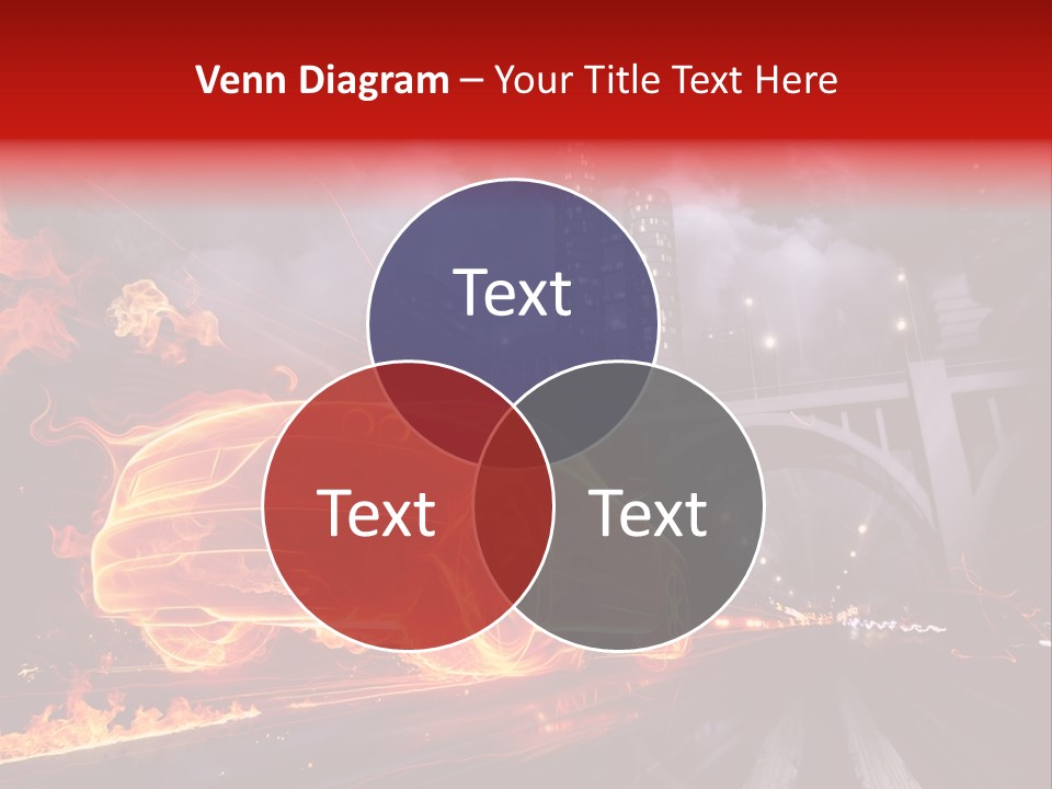 Birds Drive Flammable PowerPoint Template