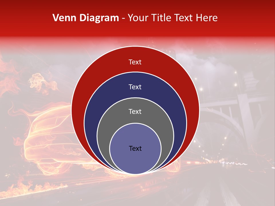 Birds Drive Flammable PowerPoint Template