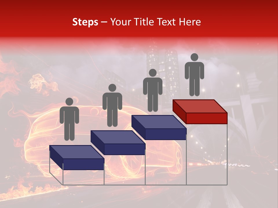 Birds Drive Flammable PowerPoint Template