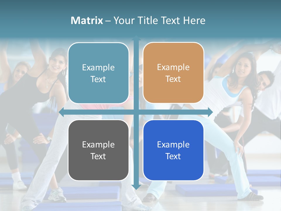 Muscles Weight Female PowerPoint Template