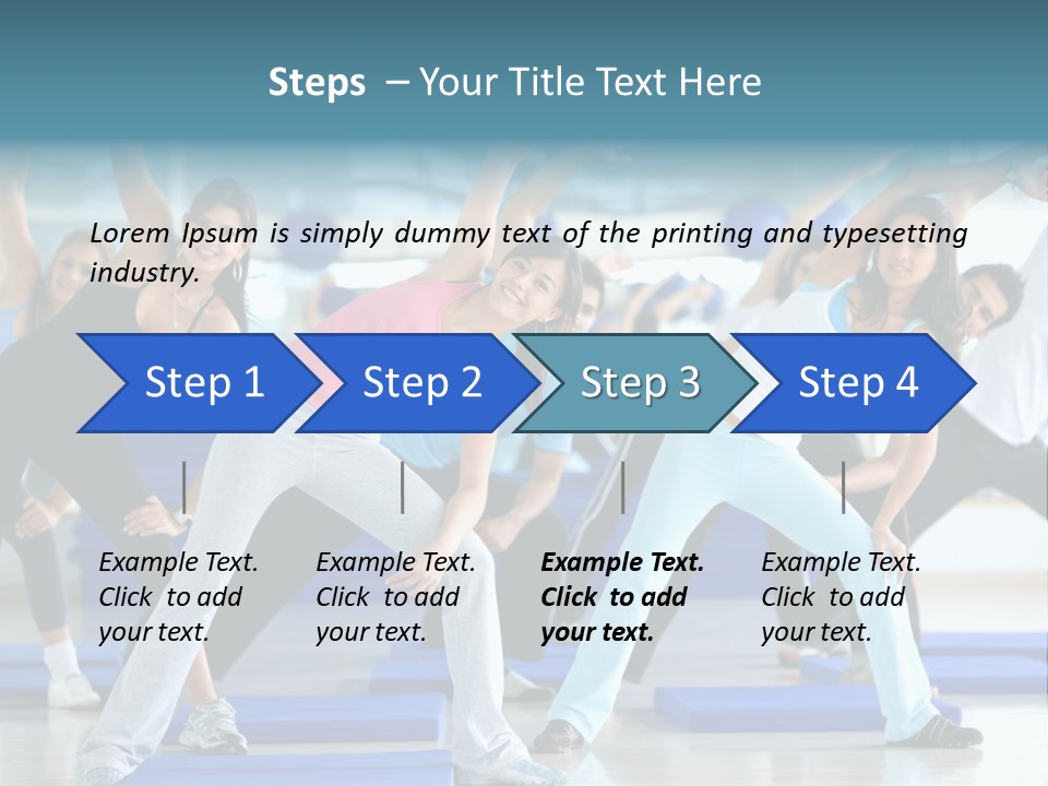 Muscles Weight Female PowerPoint Template