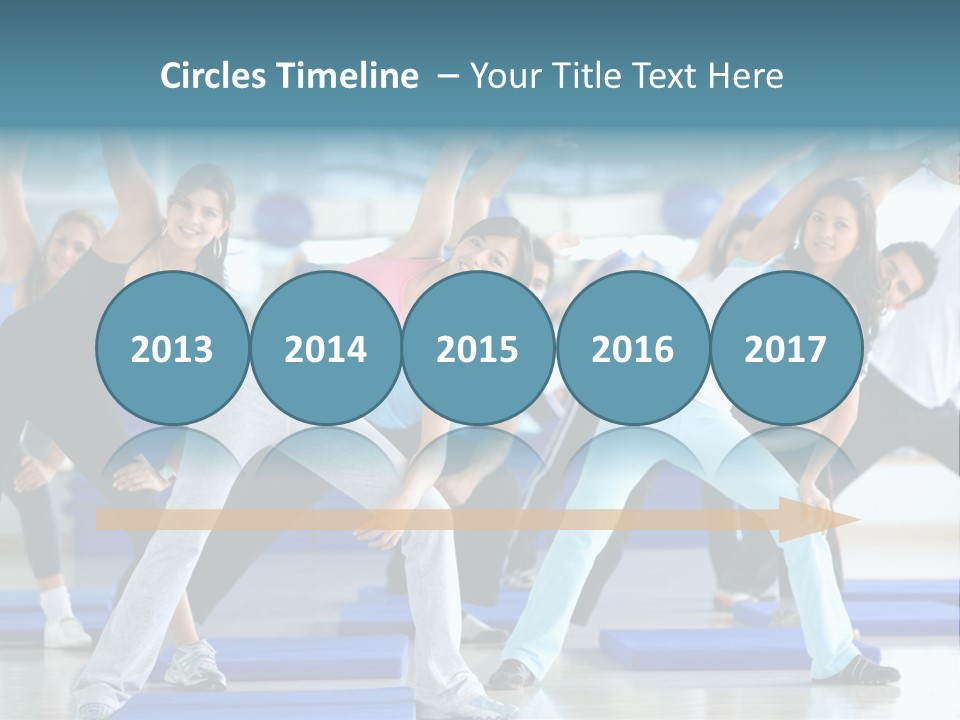 Muscles Weight Female PowerPoint Template