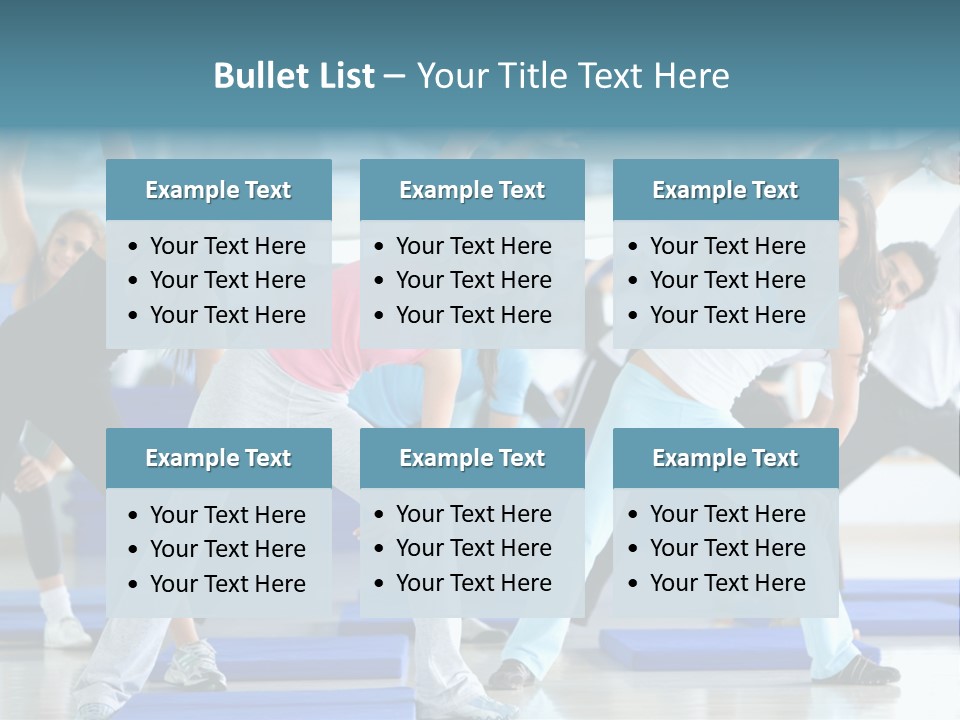 Muscles Weight Female PowerPoint Template