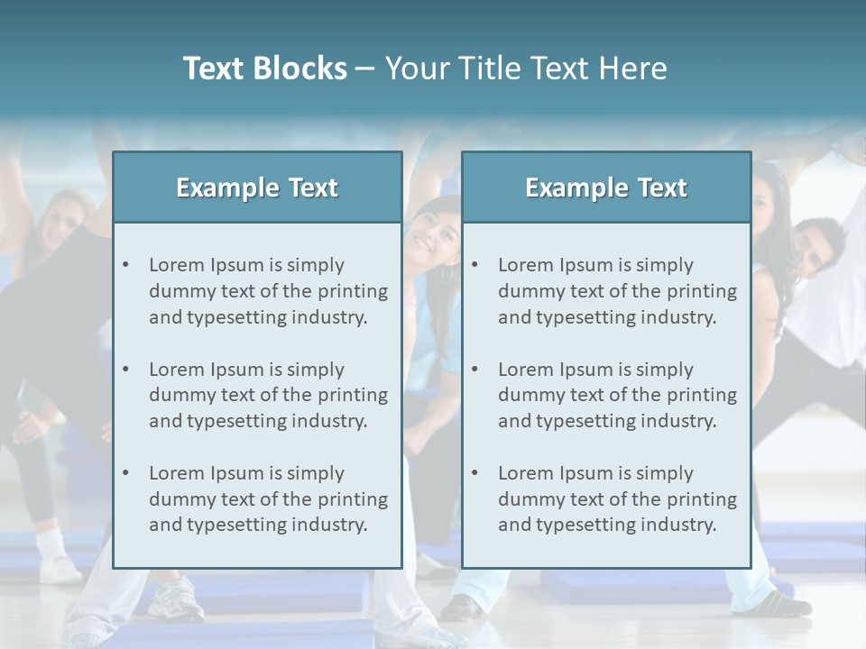 Muscles Weight Female PowerPoint Template