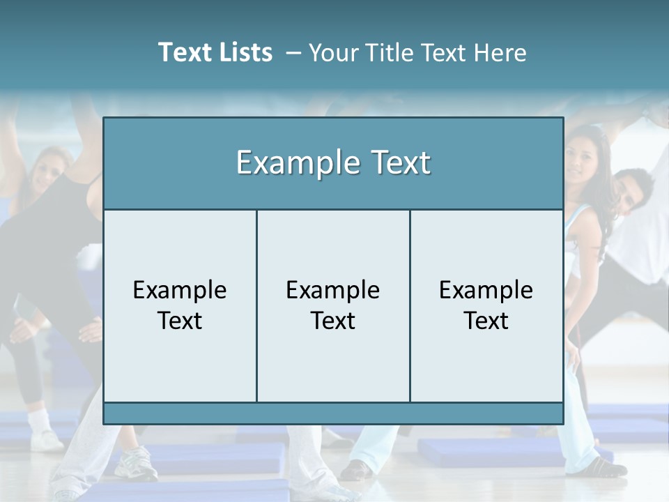 Muscles Weight Female PowerPoint Template