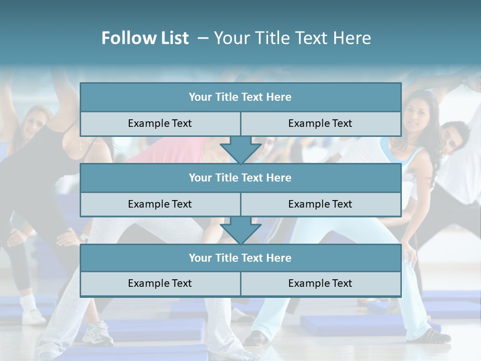Muscles Weight Female PowerPoint Template