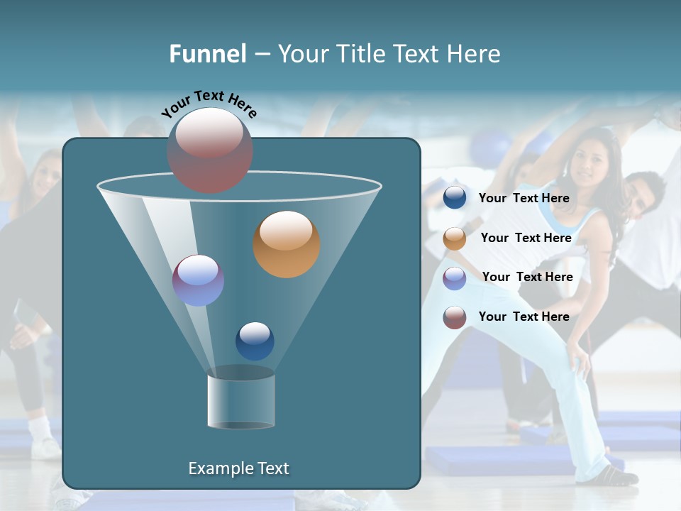 Muscles Weight Female PowerPoint Template