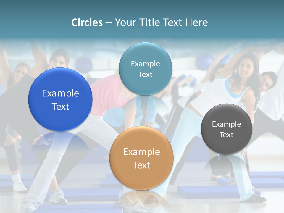 Muscles Weight Female PowerPoint Template