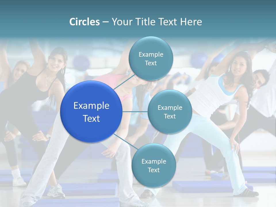 Muscles Weight Female PowerPoint Template