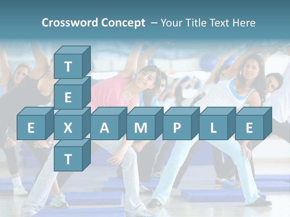 Muscles Weight Female PowerPoint Template