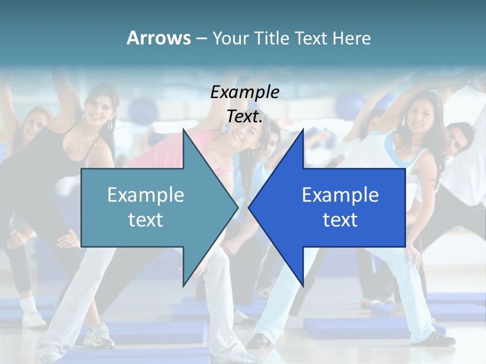 Muscles Weight Female PowerPoint Template