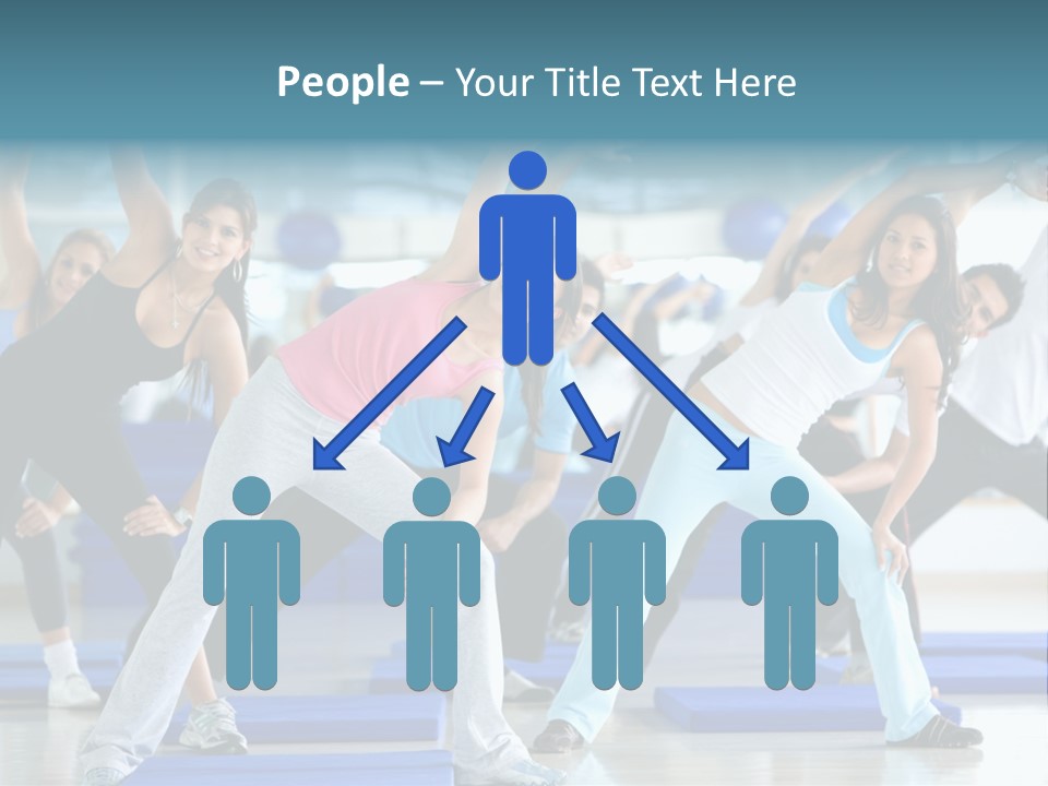 Muscles Weight Female PowerPoint Template