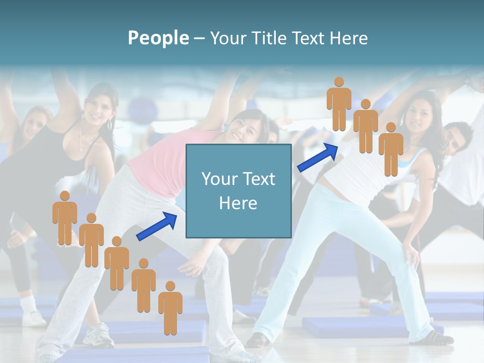 Muscles Weight Female PowerPoint Template