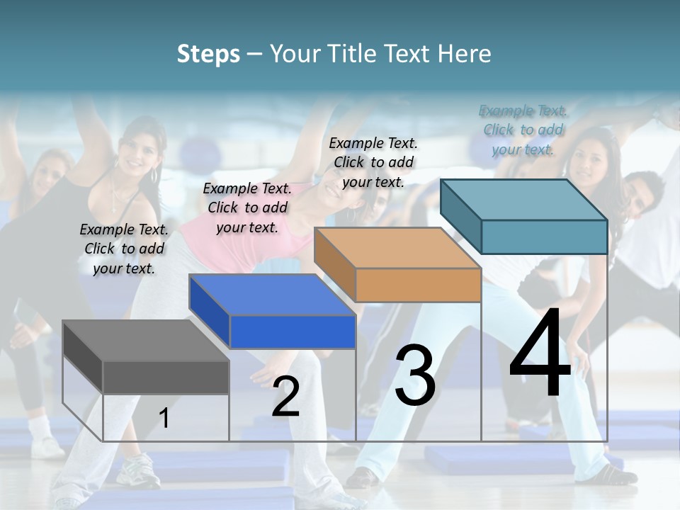 Muscles Weight Female PowerPoint Template