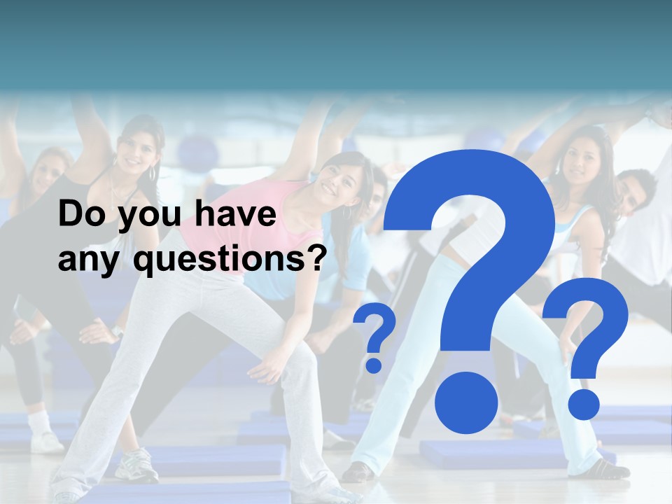 Muscles Weight Female PowerPoint Template