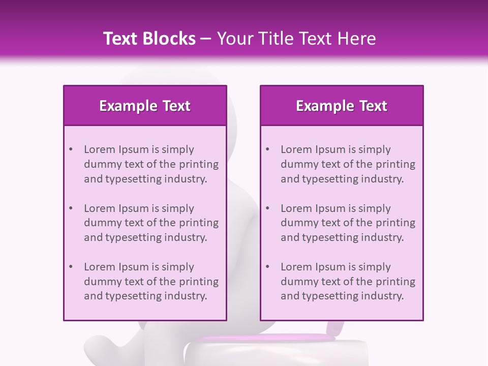 Human Rest Pee PowerPoint Template