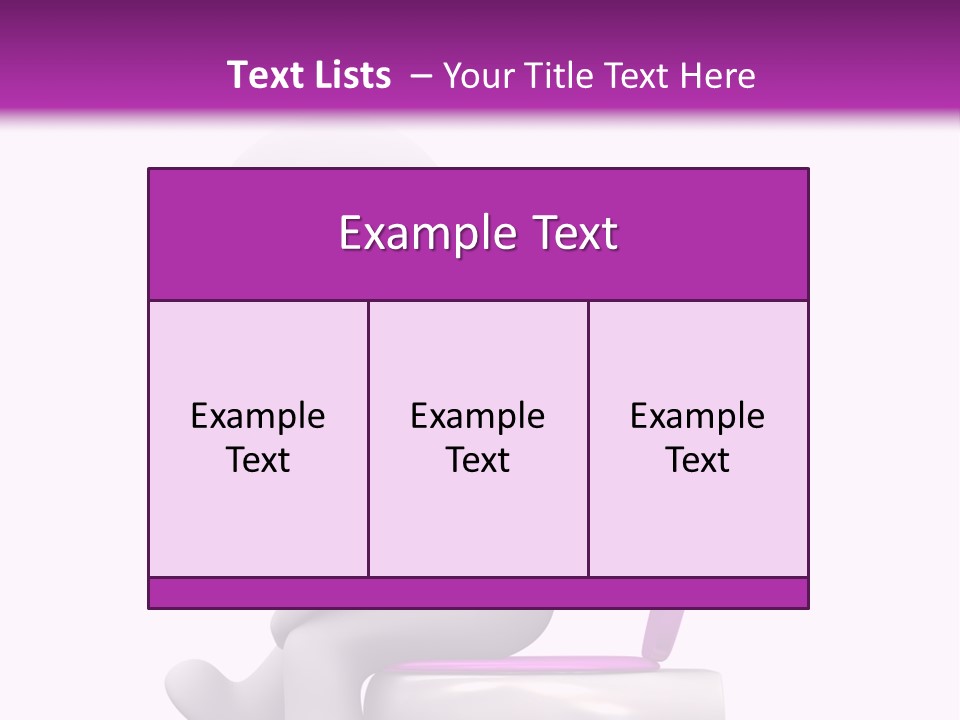 Human Rest Pee PowerPoint Template