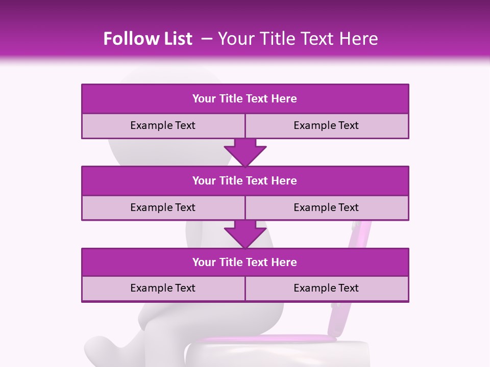 Human Rest Pee PowerPoint Template
