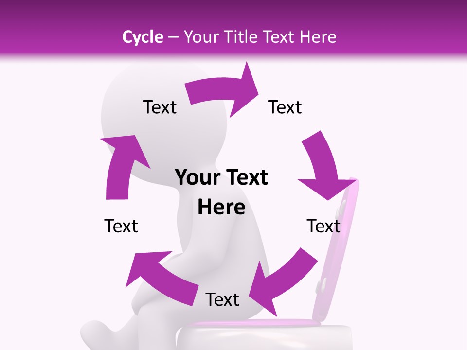 Human Rest Pee PowerPoint Template