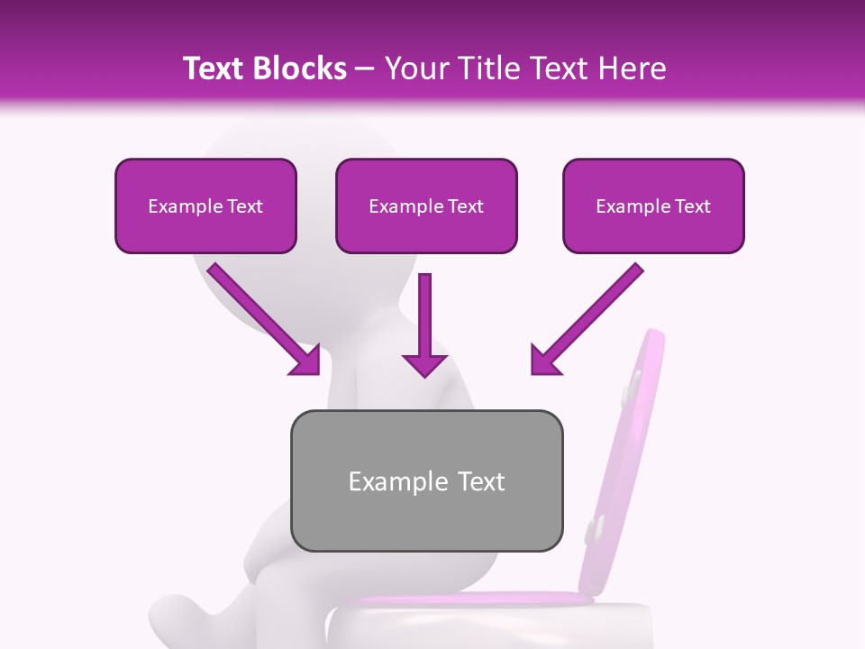 Human Rest Pee PowerPoint Template
