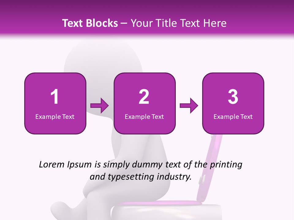 Human Rest Pee PowerPoint Template