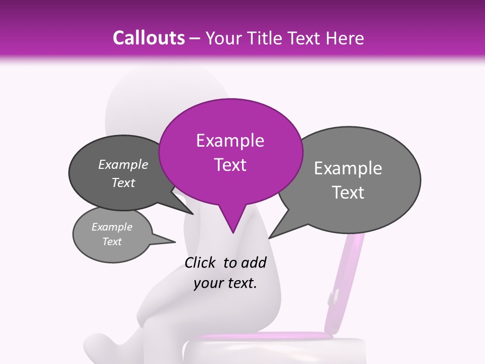 Human Rest Pee PowerPoint Template