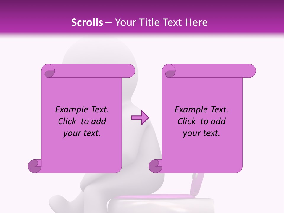 Human Rest Pee PowerPoint Template