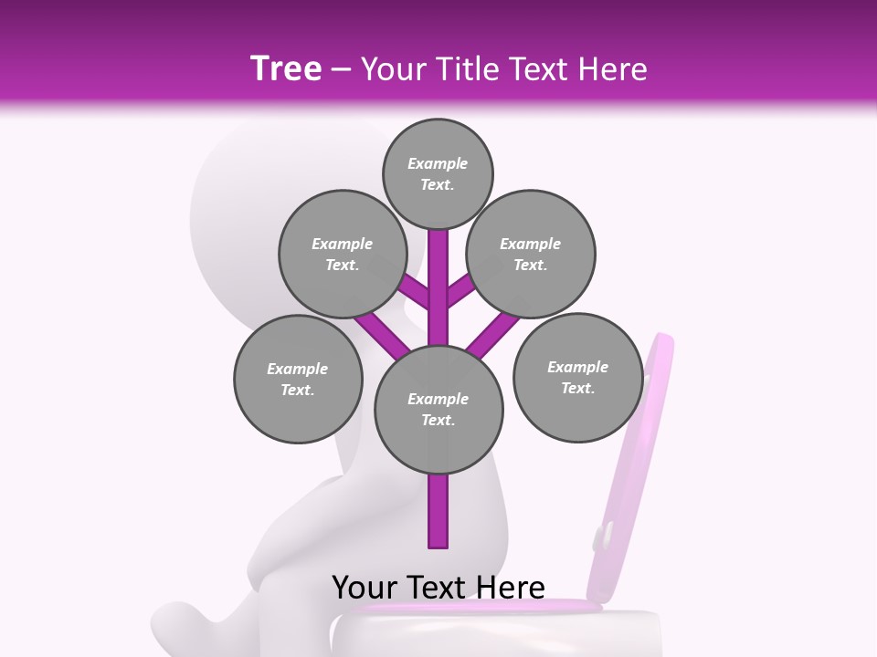 Human Rest Pee PowerPoint Template