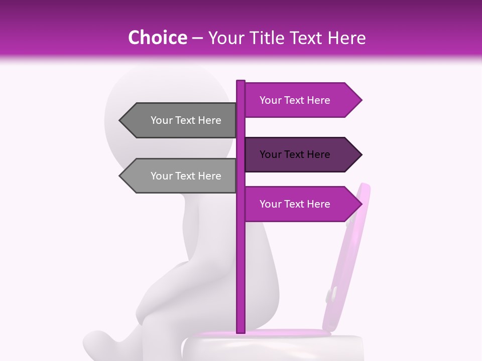 Human Rest Pee PowerPoint Template