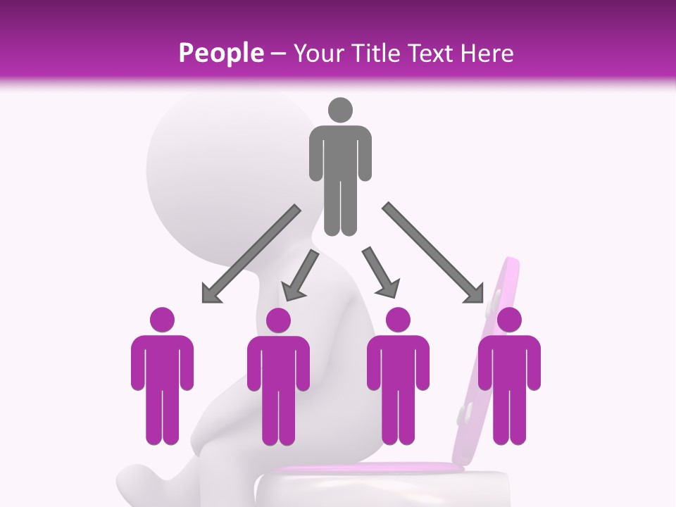 Human Rest Pee PowerPoint Template