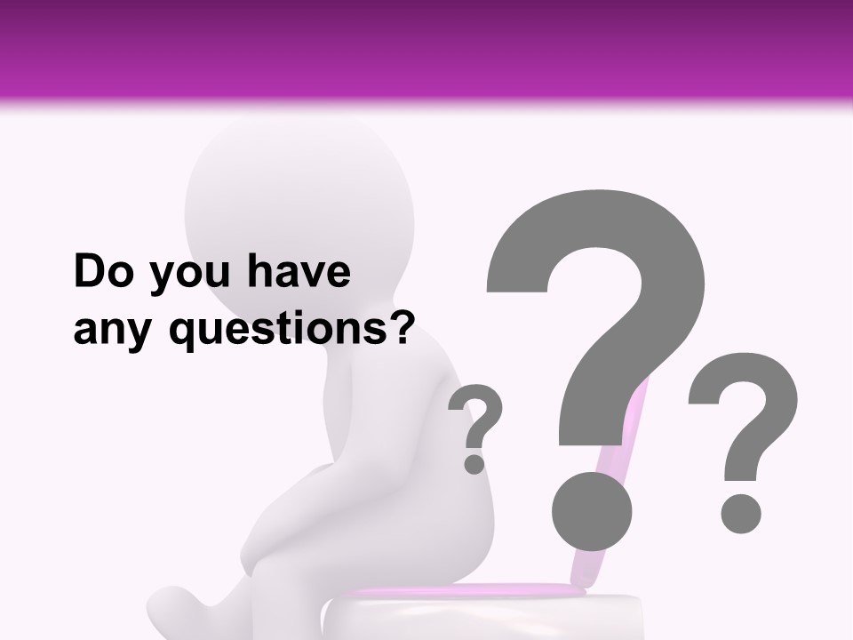 Human Rest Pee PowerPoint Template