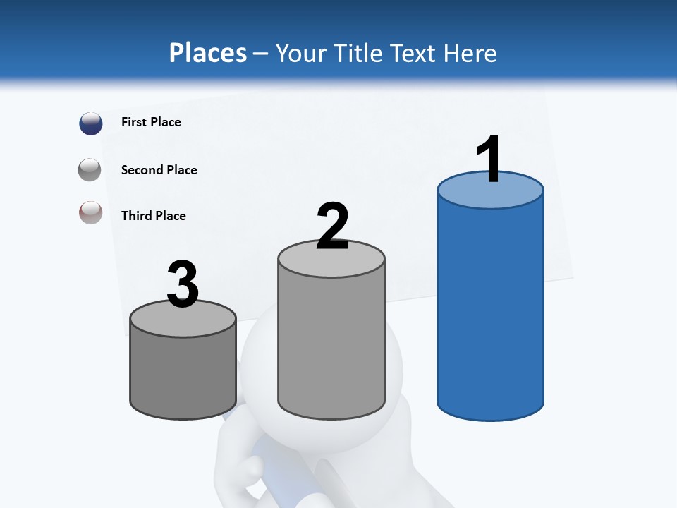 Small Business White PowerPoint Template