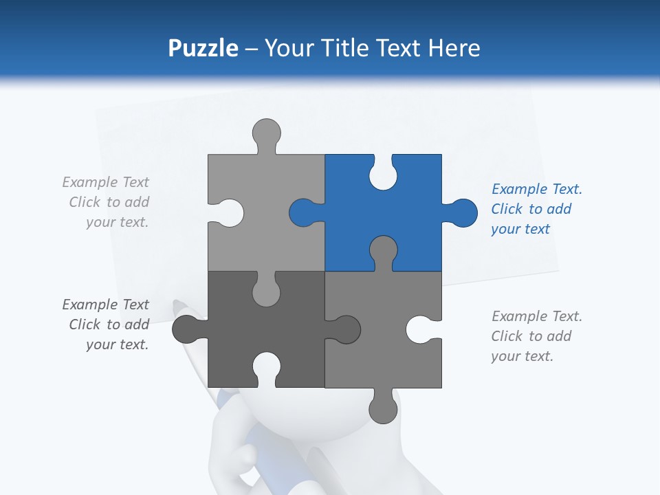 Small Business White PowerPoint Template