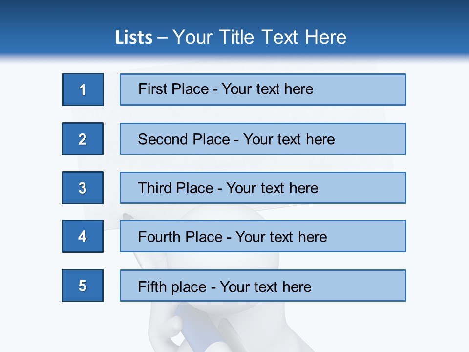 Small Business White PowerPoint Template