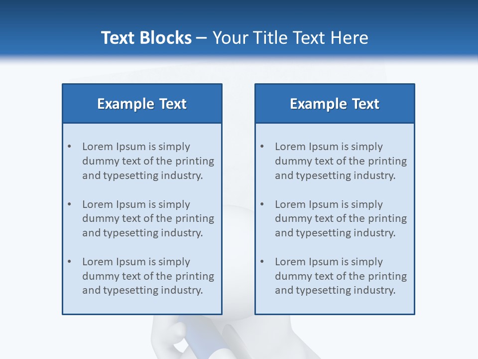 Small Business White PowerPoint Template