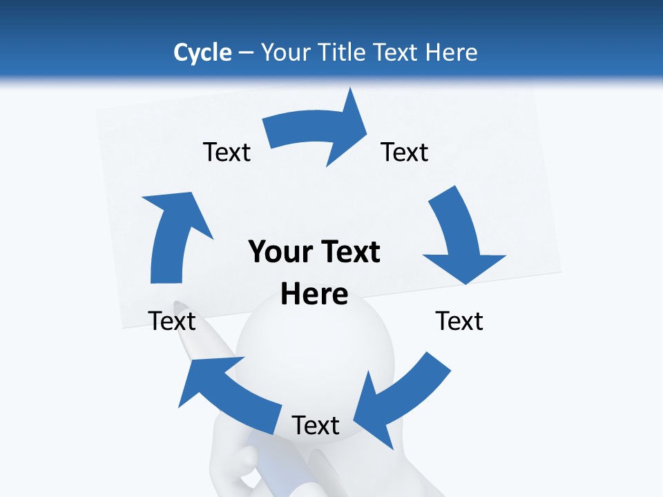 Small Business White PowerPoint Template