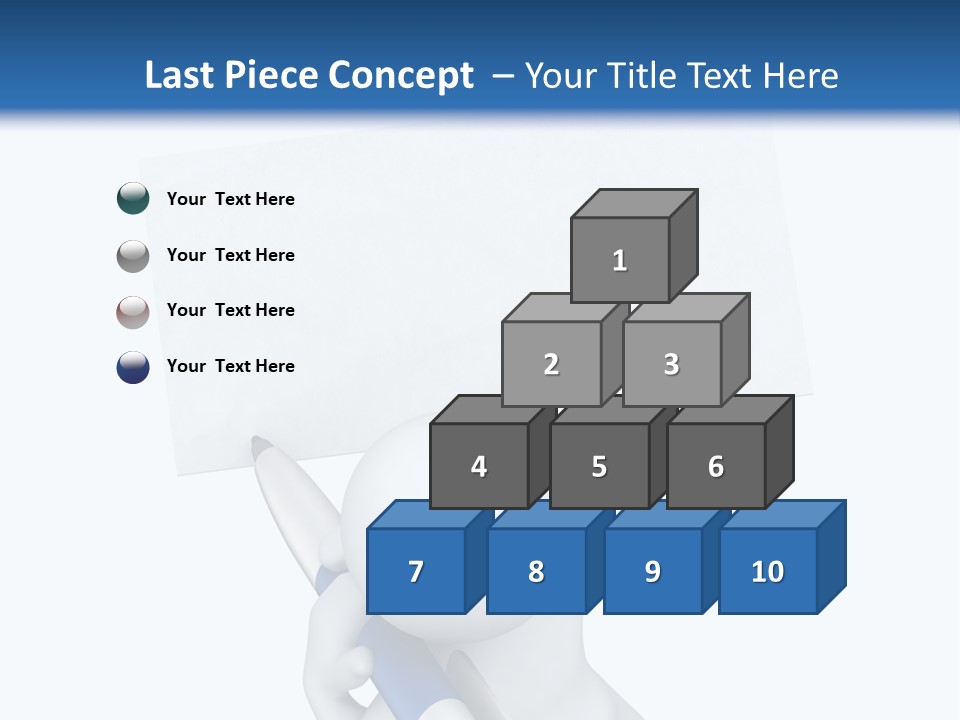 Small Business White PowerPoint Template