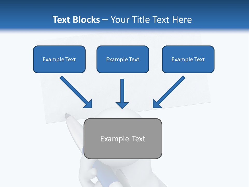 Small Business White PowerPoint Template