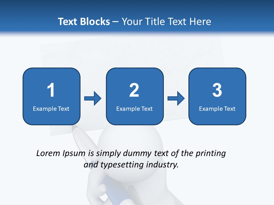 Small Business White PowerPoint Template