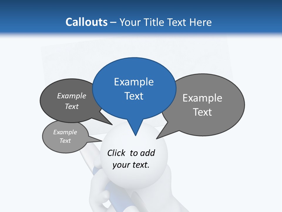 Small Business White PowerPoint Template