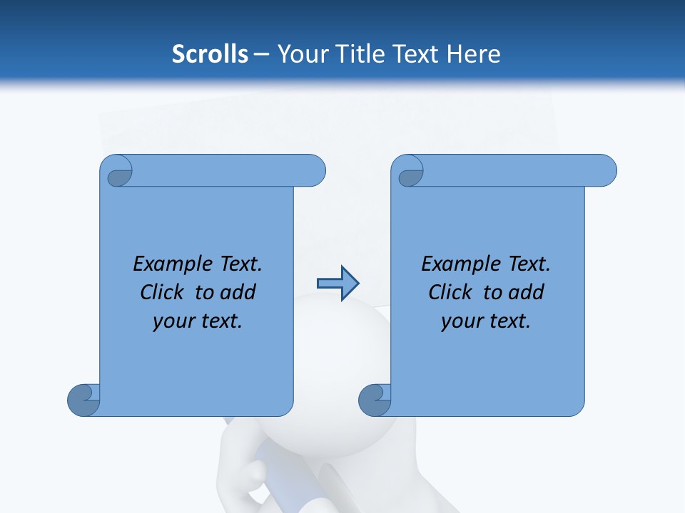 Small Business White PowerPoint Template
