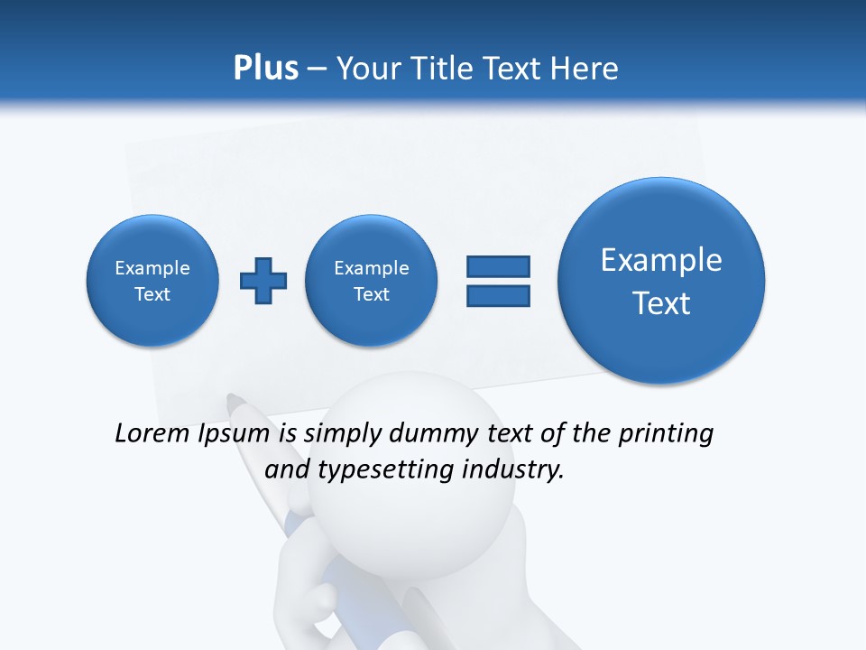 Small Business White PowerPoint Template