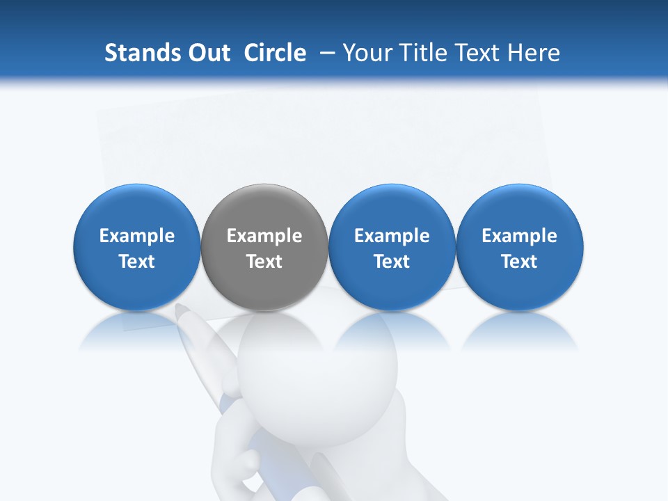Small Business White PowerPoint Template